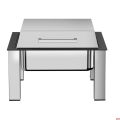Chafing Dish professionale GN 2/3 con gambe e coperchio in acciaio inox