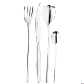 Posate Tulipani inox set 24 pz con scatola regalo