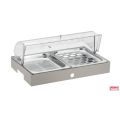 Vassoio refrigerato porta uova e verdure completo di base Burro