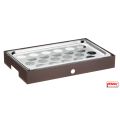 Vassoio refrigerato porta yogurt 22 spazi Base/caffè