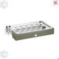 Vassoio refrigerato porta yogurt 22 spazi Base Salvia
