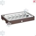 Vassoio refrigerato porta yogurt 22 spazi Base Caffè