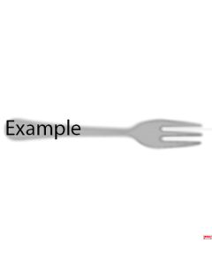 Forchettina dolce 3 spine 15,1 cm Alchimique Bronze Baguette Pinti