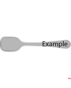 Paletta gelato 13,6 cm Inox 18/10 Gamma