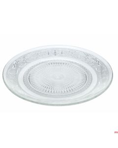 Piatto piano in vetro Ø 29 x h 2,5 cm Imperial