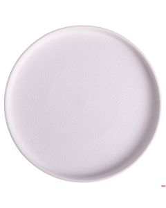 Piatto piano Horeca in gres Ø 27 x h 2,5 cm colore Bianco 