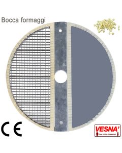 Disco per cubettare mozzarella spessore 10x10 mm H varie x Chef Magnum TV Ø 330 Celme