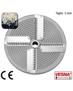 Disco per sfilacciare teflonato taglio 5 mm x Chef Pizza Celme