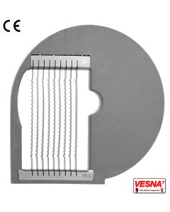 Disco per bastoncini ondulati taglio 8 mm Chef 300-400 Celme