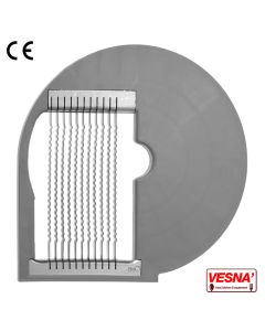 Disco per bastoncini ondulati taglio 6 mm x Chef 300-400 Celme