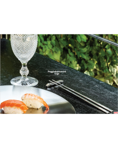 Poggia bastoncini 5,6 cm acciaio inox 18/10 Ergo