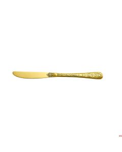 Coltello tavola 3,0 cm Inox 18/10 Spes/2 mm Gold Tattoo Abert