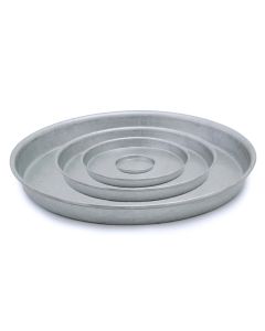 Teglie Tortiere in lamiera alluminata da Ø 14 a 40 x h 3,0 cm spessore 8/10 6 pezzi