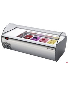Frigorifero espositore da banco per gelato °C-15°/-18° L.1072 mm