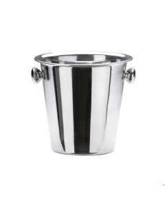 Secchio Ghiaccio Basic acciaio inox ø 13 x H 13 cm