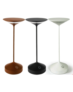 Lampade da tavolo ricaricabile in 3 colori diversi Ø 100 x h 280 mm