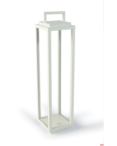 Lampada da tavolo ricaricabile Col/Bianca 140x140 mm sconto quantità