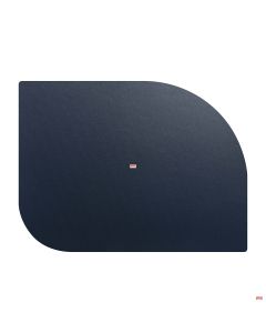 Tovaglietta 40x30 cm Blu pelle riciclata