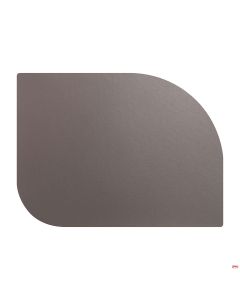 Tovaglietta 40x30 cm Tortora pelle riciclata
