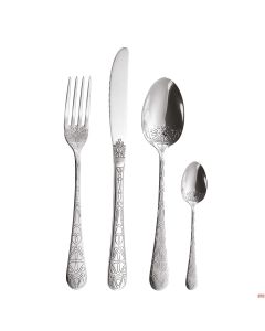 Set posate pezzatura completa inox 18/10 Spessore 2 mm Tattoo Abert