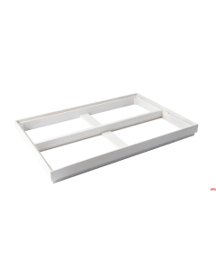 Cornice legno massello Bianca 40x60xh 5 cm Domino