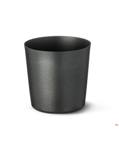 Bicchiere Taste acciaio/PTFE nero ø 8,5 x h 8,5 cm 400 ml