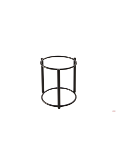 Alzata Buffet piccola acciaio verniciato nero h20 cm