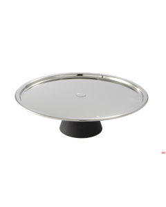 Alzata torta inox senza coperchio ø 38xH12 cm