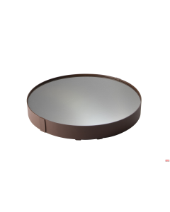 Piatto refrigerato multiuso tondo ø 43 x h 5,5 cm corten