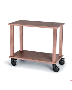 Carrello legno rovere chiaro Multiuso 90x50xH80 cm  