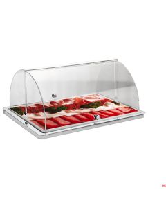 Vetrinetta refrigerata affettati rettangolare 53x32,5 cm