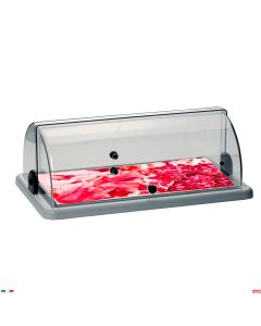 Vetrinetta refrigerata affettati Bianca raffreddamento con eutettico Ice packs