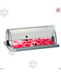 Vetrinetta refrigerata affettati Bianca raffreddamento con eutettico Ice packs