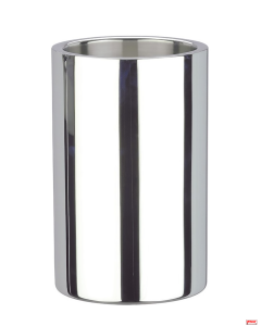 Glacette acciaio inox ø 12 x H 19,5 cm Modern