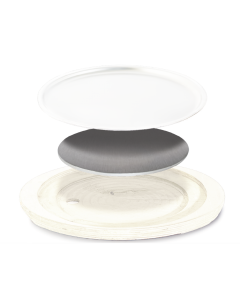 Piastra tonda alluminio Ø 24 cm per vassoi riscaldati CELSIUS    