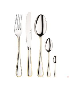 Set posate pezzatura completa inox 18/10 Spessore 2,5 mm Sirio Oro Pinti