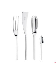 Set di Posate 24 Pz-inox18/0 Spe/3.5 mm C/scatola regalo Design D. Ardissone Agricola ExtraPinti