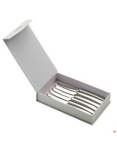 Coltelli Bistecca set 6 pz forgiati inox 18/10 C/Astuccio esclusivi Pinti spedizione gratuita