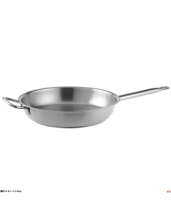 Padelle professionali Ø da 24 a 45 cm a induzione con un manico e maniglia Inox