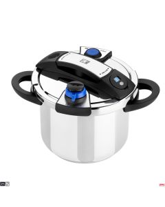 Pentola a pressione Inox 18/10 da 4 a 7 Litri di Facile e sicura d'uso 