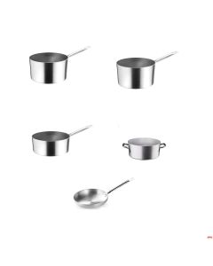 Casseruole padella alluminio al 99% spessore 4 mm Pinti spedizione gratis 