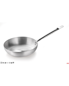 Padella alta per spadellare in alluminio Ø cm 32 x h 7,2 x Lt. 5,0