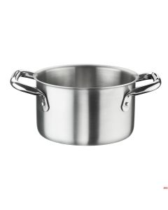 Casseruola fonda Trimetallo Ø 20 cm 2 manici professionale