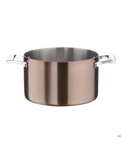 Casseruole trimetallo alte da Ø 20 a 28 cm inox 18/10 Pinti Century