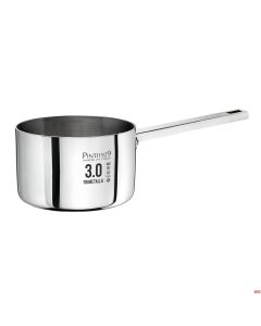 Casseruola trimetallo fonda 1 manico Ø 16 h 10 cm Inox 18/10 Pinti1929