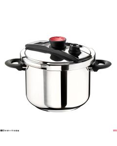 Pentola a pressione acciaio inox 18/10 Lt. 6 Pro Pinti