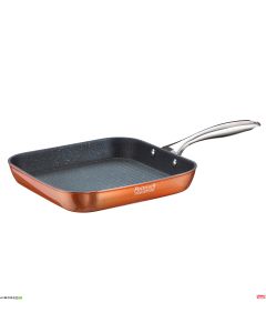 Bistecchiera Grill alluminio antiaderente forgiato Ø 26 cm Materic
