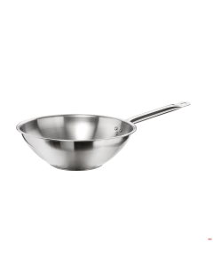 Wok un manico Ø 30 cm acciaio inox professionale Master