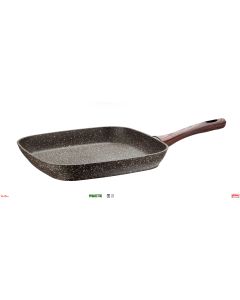 Bistecchiera Grill antiaderente A/forgiato 28x28 cm 1/M/anticalore Pinti