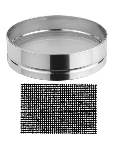 Setaccio per zucchero a velo diametro cm 35 maglia mm 1,5 x 1 inox 18/10 Pinti